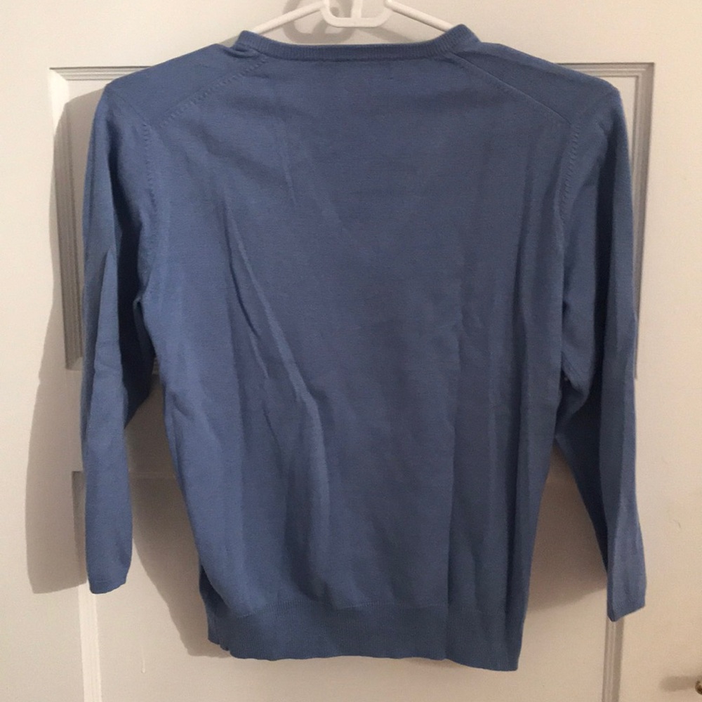 Brooks Brothers Vneck Silk Sweater, size XS - Picture 5 of 5